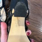Nina  Black sparkly heels Size 7.5 Photo 3