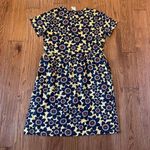 Hanna Andersson organic cotton short sleeve floral dress Small Blue Photo 6