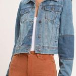 Free People Two Tone  jean jacket Photo 0