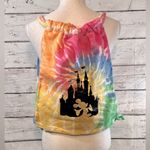 Disney Mickey Mouse/Castle Silhouette String Tie Backpack Photo 0