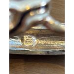 Vintage Silver & Enamel Panther Bangle Bracelet Black Photo 14