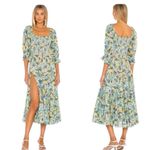 Love Shack Fancy  x Revolve - Floral Print Capri Dress in Acai Berry Sz XS Photo 1