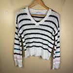 Michael Stars Michael Stars Janie Drop Shoulder Stripe Sweater Size Small Preppy NEW Photo 1