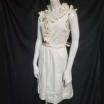 Max and Cleo White Dress with Ruffles (12) Photo 2