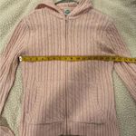Vintage B. Moss Casual Pink Cable Knit Hoodie Photo 3