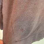 Athleta Coaster Luxe Recover Sweatshirt Womens Large Purple Taupe Pullover Photo 7