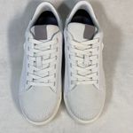 NWOB Vessi Soho Waterproof Sneakers White Gray Casual Walking Shoes Sz 6 Flaw Photo 2
