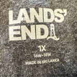 Lands' End  Sport Women’s Size XL Grey Sport straight leg Pants Photo 2