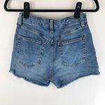 Wild Fable  Womens Highest Rise Mom Shorts Denim Cut Off Distressed Stretch 4 Photo 1