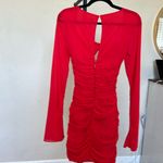 House Of CB ‎ 'Camille' Scarlet Real Silk Cutout Mini Dress NWOT size M Photo 1