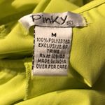 Pinky Brand Medium Sleeveless Ruffle Front Mini Dress or Swimsuit Coverup Photo 8