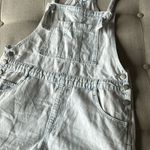 Miou Muse Denim Overall Short One Piece Size Medium Blue Photo 5