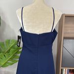 nwt // Alexia Designs formal dress with beaded detail and shawl scarf Blue Size 12 Photo 4