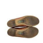 Thom McAn Floral Print Leather Slip On Loafers Shoes Round Toe Red Size 8.5 Photo 6