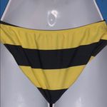 Delia's Rugby Stripe One Piece Bathing Suit Yellow Photo 4