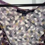 Max edition  Geometric Print V-Neck Dress size L Photo 1