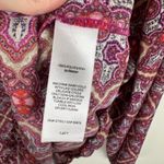 Laundry by Shelli Segal  Womens Geometric‎ Blouse Sz XL Long Sleeve V-Neck Office Photo 4