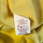 Hem & Thread | Yellow Dress with Braided Spaghetti Straps. Slit on Both Sides. Photo 8