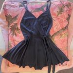 Urban Outfitters kimchi blue grey tie waist romper mini dress Photo 0