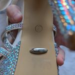 Marc Defang Leah AB Crystal Studded Prom Heels Women's 7 White Photo 7