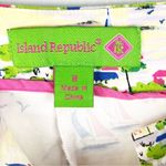 ISLAND REPUBLIC Cotton Blend Sailboat Print Skort, Size 8 Photo 2