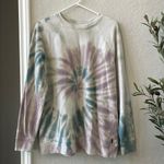 PINK - Victoria's Secret Victoria’s Secret Pink Women’s Oversized Classic TieDye Hipster Sweater One Size Photo 3