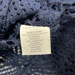 Trina Turk  Womens Crochet Lace Jacket Size 6 Sheer Romantic Boho Dark Cottage Photo 6
