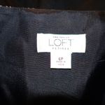 Ann Taylor Loft Petites Black White Strapless Dress 6P Photo 6