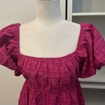 NWT Day+ Moon Puff Sleeve Dress Sz Pink Size L Photo 1