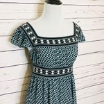 Max Studio MSSP Blue Flutter Sleeve Casual Dress Size Small Cottage Prairie Photo 2