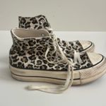 Converse Leopard Print  Platform High-Top Photo 1