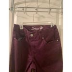 Seven 7 Est. 1964 Women's Plum Purple Jeans Size 14 Pockets Zip Stretch Skinny Photo 1