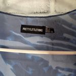 Pretty Little Thing Blue Beach Cover Up Photo 3