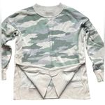 Aerie  Oversized Good Vibes Camo Sweatshirt I Size XS Photo 1