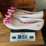 Melissa Mel Dreamed by  Pop VII Bow Flats Shoes Women’s Size 8 PVC Flexible Scent Photo 12