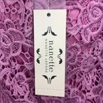 Nanette Lepore Nanette  Chateau Rose Lace Tank Top - Size Medium Photo 9