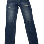 Hudson  Jeans Womens 27 Blue Krista Ankle‎ Super Skinny Distressed Stretch Denim Photo 0