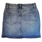 Signature 8 Denim Skirt Zipper Detail Mini Small NWOT Photo 3