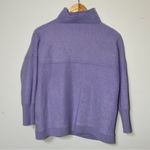 Free People  Light Purple Mockneck Cashmere Sweater Women’s size Medium Photo 2