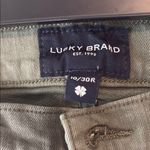 Lucky Brand  Zoe hi rise straight Olive Green Women's Jeans Photo 1