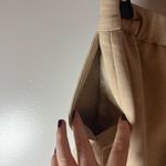 Babaton Aritzia Conan Cropped Pants Beige Pull On Business Career Office Size 10 Photo 5