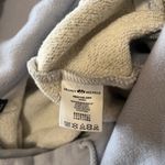 Brandy Melville  Light Blue Full Zip Hoodie Sweatshirt Women’s One Size EUC Photo 4