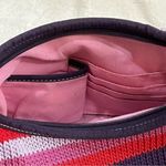 The Sak Red Purple Crochet Shoulder Bag Photo 5