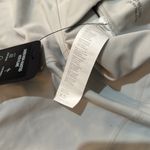 Fabletics NWT  high waisted kick flare leggings XS extra small ice gray off white Photo 3