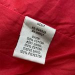 Boden Rainy Day Mac Cotton Coat Geometric Floral Daisy Pink No Hood Size 10 Photo 4