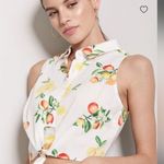 Forever 21 Fruit Print Tie-Front Shirt Photo 0