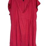 Women's Red Short Photo 0