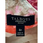 Talbots D!  Watercolor Floral Dress Party‎ Cocktail Occasion Cotton Photo 3