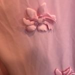 SheIn Pink Flower Appliqué Maxi Dress Photo 1