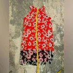 Sandra Darren Women’s Red Floral  Dress Photo 5